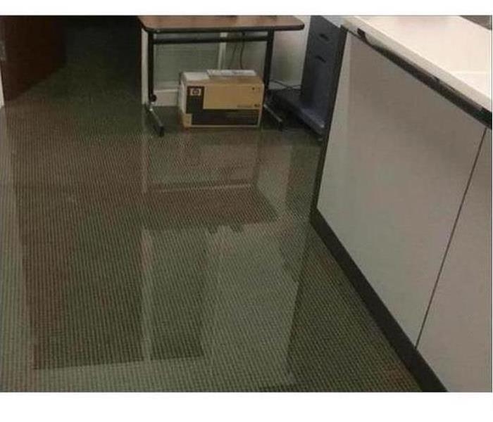 flooded carpet